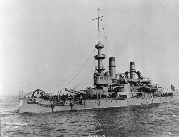 USS Oregon 1900